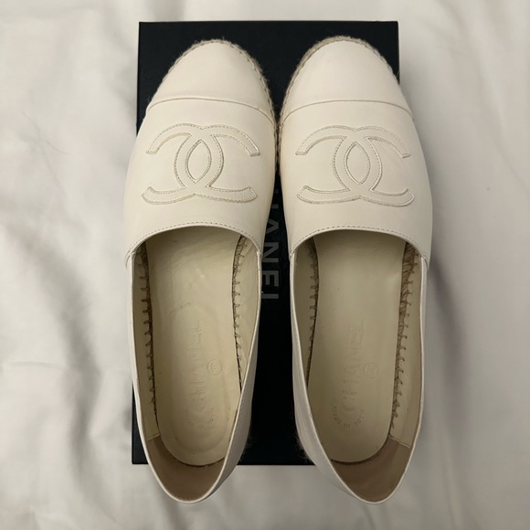 CHANEL Shoes - AUTHENTIC CHANEL ESPADRILLES